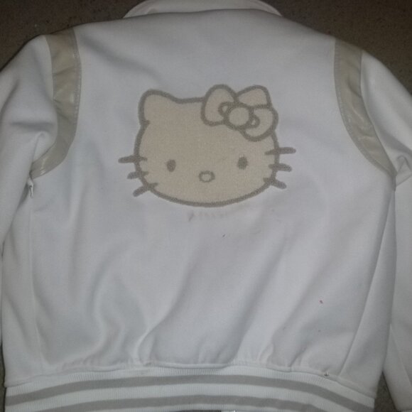 Hello Kitty varsity bomber jacket size L NWT - Picture 11 of 13